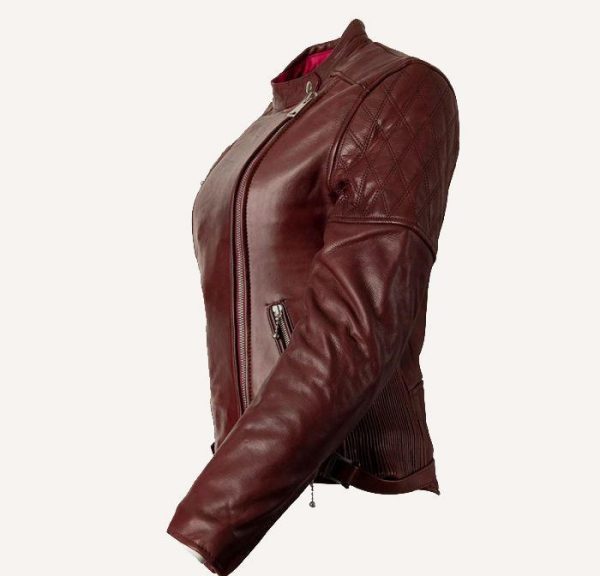 Bobber Womens Leather Jacket