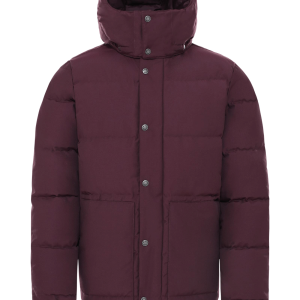 Byron Konizi Maroon Puffer Jacket