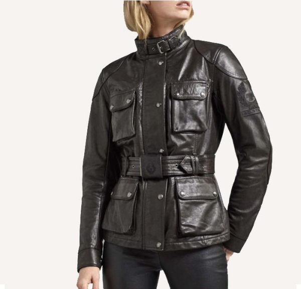 Classic Tourist Trophy Womens Leather Jacket
