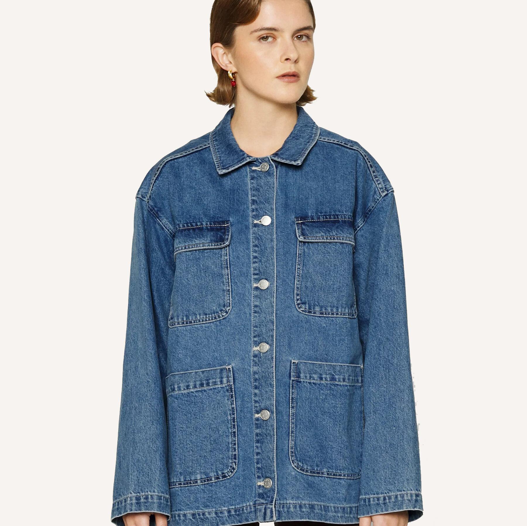 Ghosts Rose Mciver Denim Blue Jacket