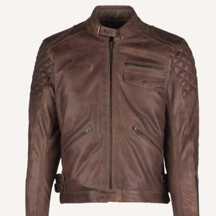 Glory Kingpin Leather Brown Jacket
