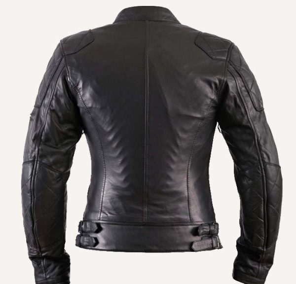 Helstons Ks70 Womens Black Leather Jacket