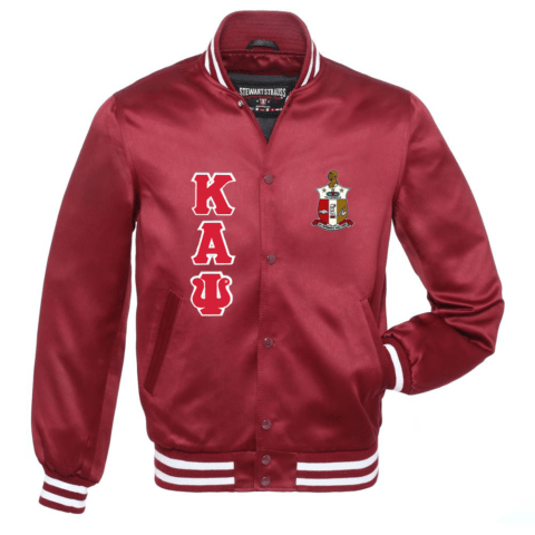 Kappa Alpha PSI Cardinal Satin Jacket