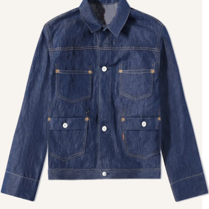 Kim Nam-Joon Yet To Come Denim Blue Jacket