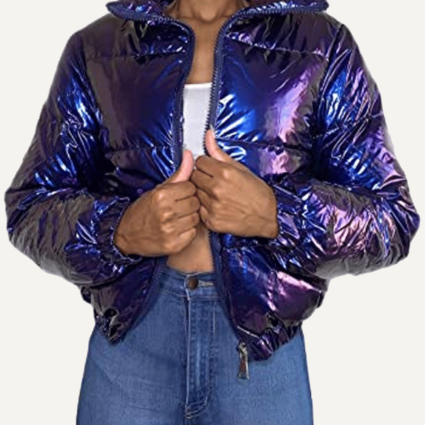 Lana Condor Boo Bitch Purple Jacket