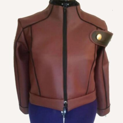 Lelouch Code Geass Brown Leather Jacket