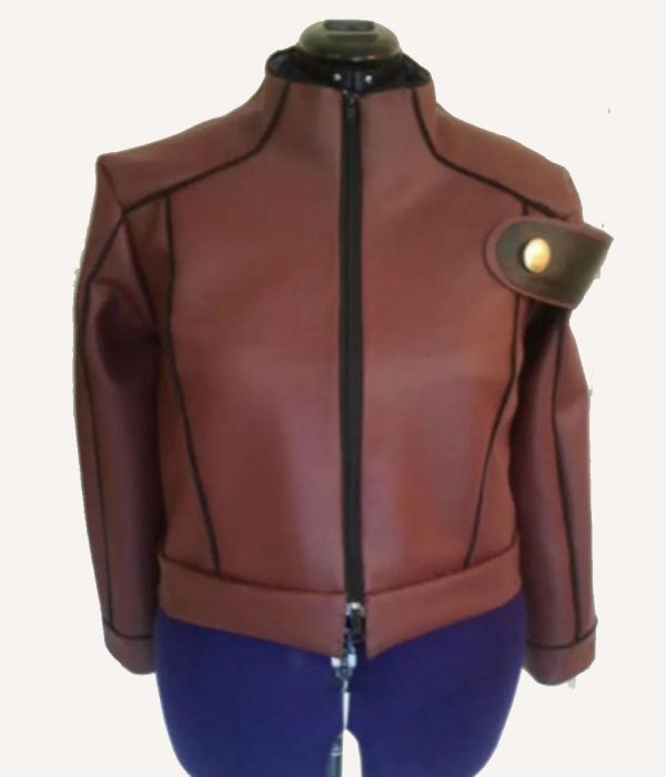Lelouch Code Geass Brown Leather Jacket