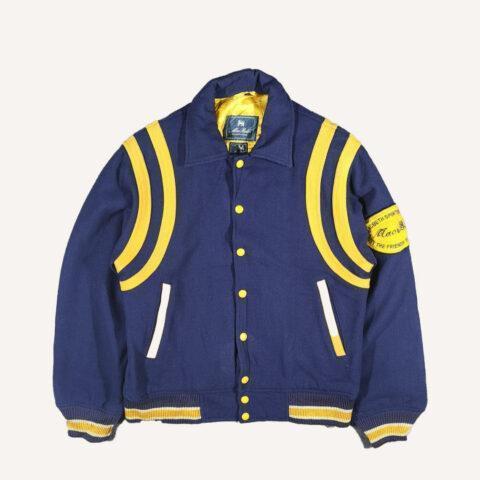Letitia Wright The Silent Twins Blue Varsity Jacket