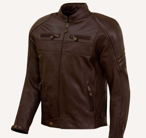 Merlin Odell Leather Air Brown Jacket