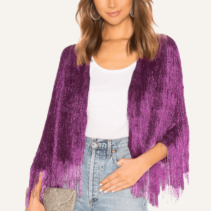 Miia Harris Monster High Purple Fur Jacket