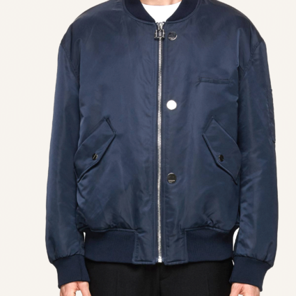 Min Yoon-Gi Yet To Come Satin Bomber Jacket