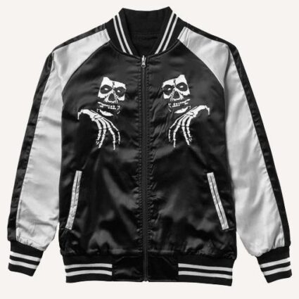 Misfits Varsity Satin Jacket