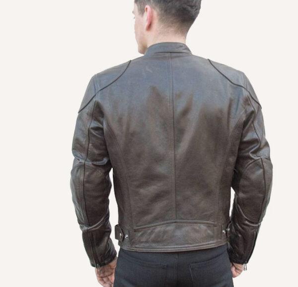 Supreme Hand Waxed Mahogany Leather Jacket