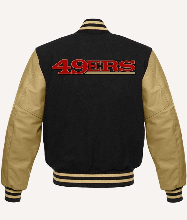 San Francisco 49ers Varsity Black Jacket