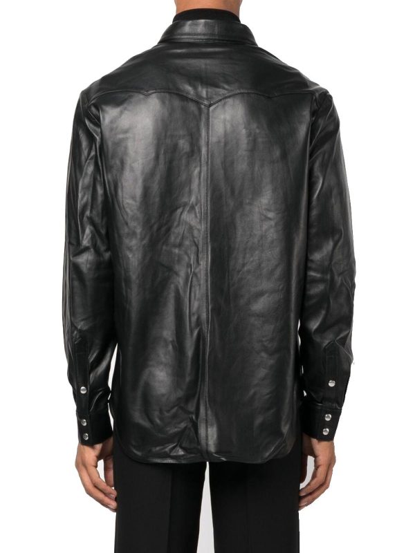 Section 8 Mickey Rourke Leather Black Jacket