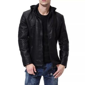 Section 8 Ryan Kwanten Hooded Black Jacket