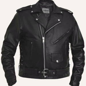 Stranger Things Season 4 Joseph Quinn Biker Leather Jacket