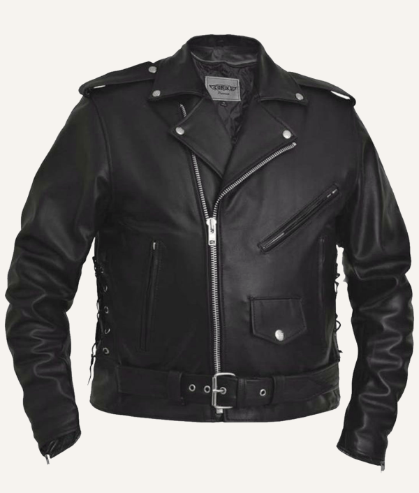 Stranger Things Season 4 Joseph Quinn Biker Leather Jacket