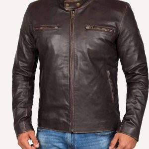 The World’s Fastest Indian Anthony Hopkins Leather Jacket