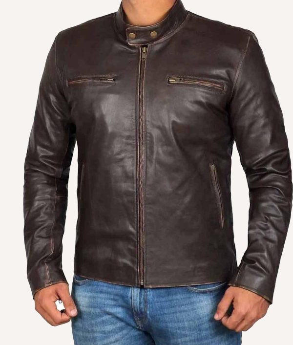 The World’s Fastest Indian Anthony Hopkins Leather Jacket