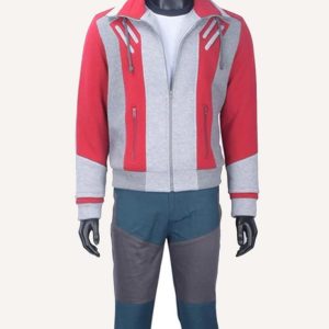 Titans Gar Logan Red & Grey Jacket