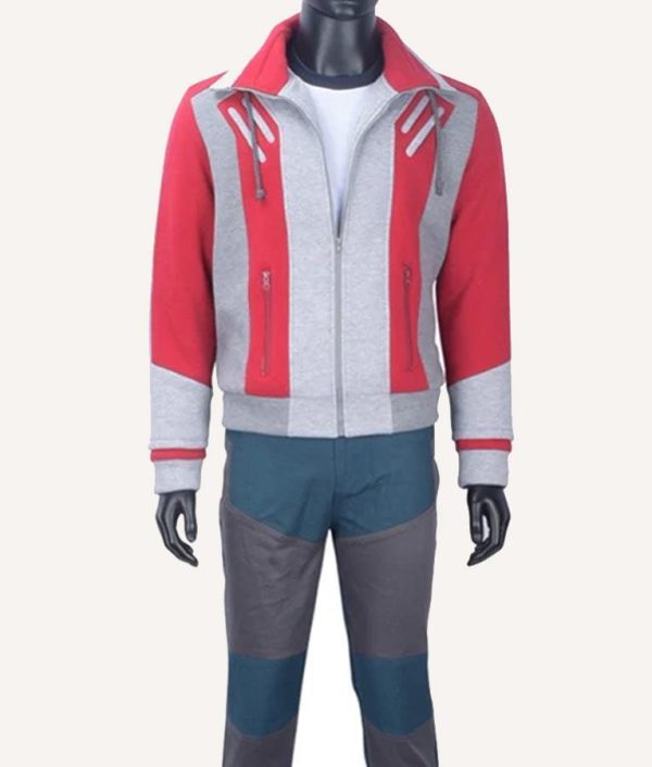 Titans Gar Logan Red & Grey Jacket
