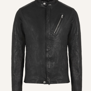 Westworld Season 4 Daniel Wu Leather Black Jacket