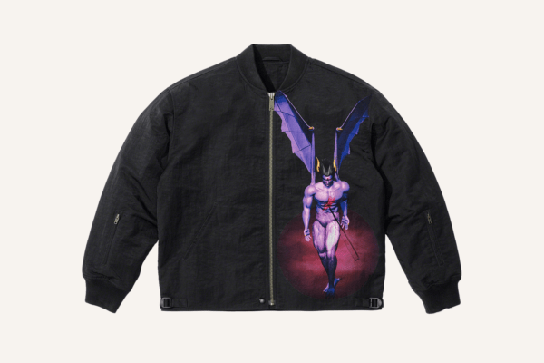 ohji Yamamoto x Supreme Nylon Black Bomber Jacket