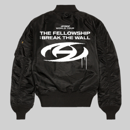 ATEEZ x Hello28 MA-1 Flight Bomber Jacket
