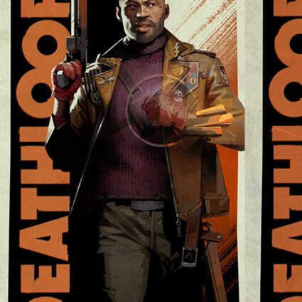 Colt Deathloop Brown Leather Jacket