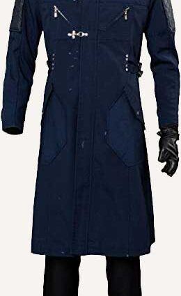 Devil May Cry 5 Nero Trench Denim Coat