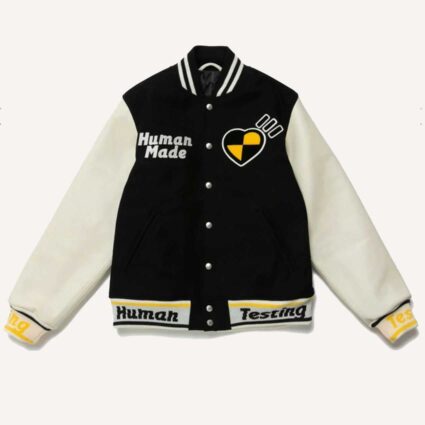 Human Made Asap Rocky Human Testing Varsity Jacket