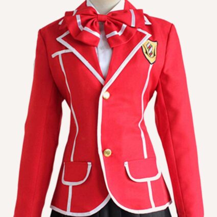 Inori Yuzuriha Guilty Crown Red Jacket