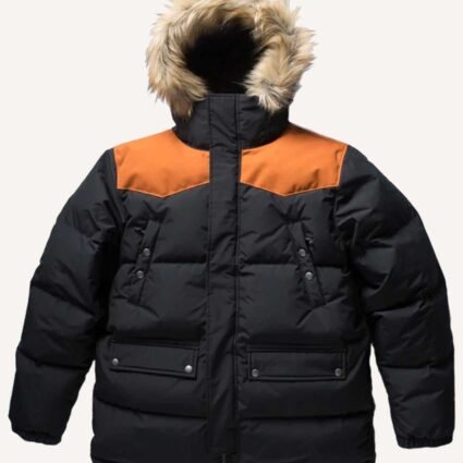 Jason Alexander Seinfeld Puffer Black Jacket