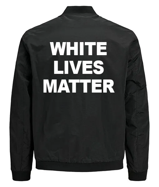 Kanye West White Lives Matter Bomber Jacket