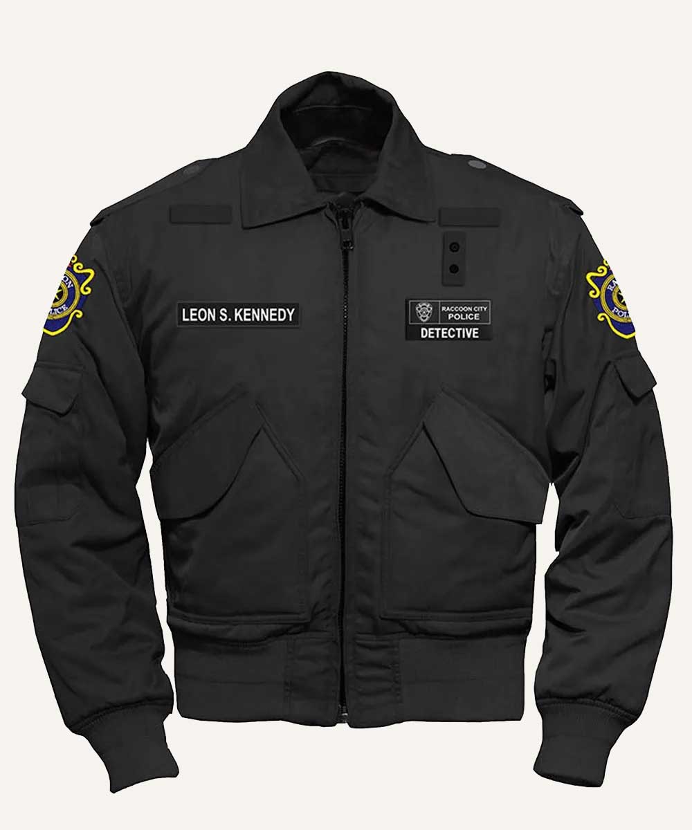 Leon Kennedy Resident Evil 2 Remake Cotton Jacket