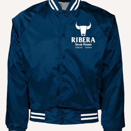 Ribera Wrestling Bomber satin Jacket