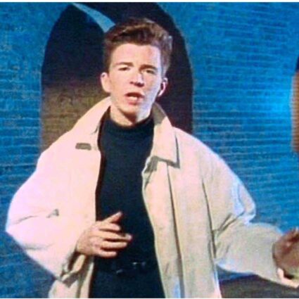 Rick Astley Trench Coat
