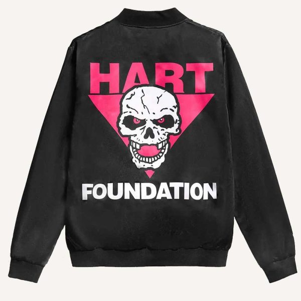 The Hart Foundation Bret Hart Bomber Jacket