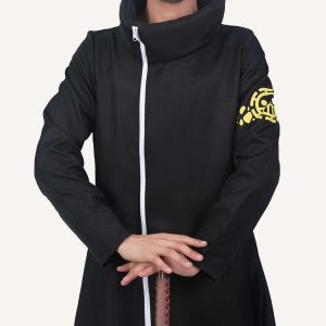 Trafalgar D. Water Law One Piece Black Coat