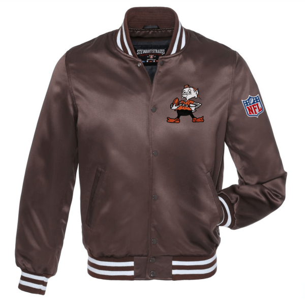 Cleveland Browns Varsity Satin Jacket