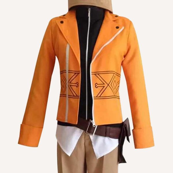 Yukiteru Amano Future Diary Cotton Orange Jacket