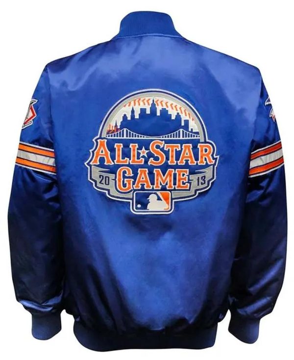 All Star Game 2013 Blue Satin Jacket