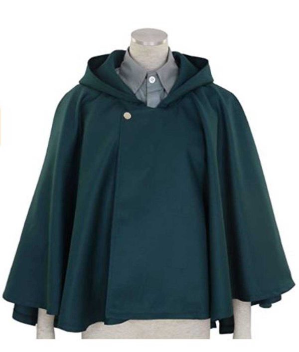 Attack on Titan Green Hooded