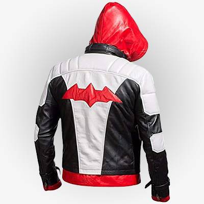 Batman Arkham Red Hood Leather Jacket