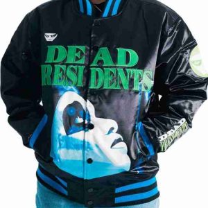 Black Dead Presidents Satin Jacket