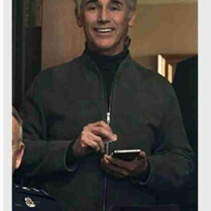 Don’t Look Up Peter Isherwell Suede Jacket