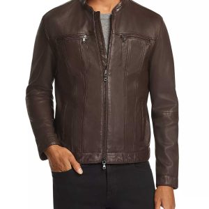 Evil Season 2 Mike Colter Brown Leather Jacket