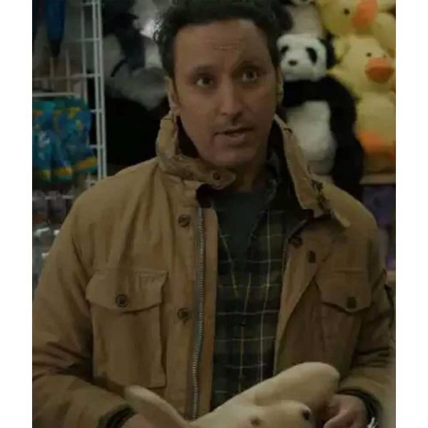 Evil Season 3 Aasif Mandvi Cotton Jacket