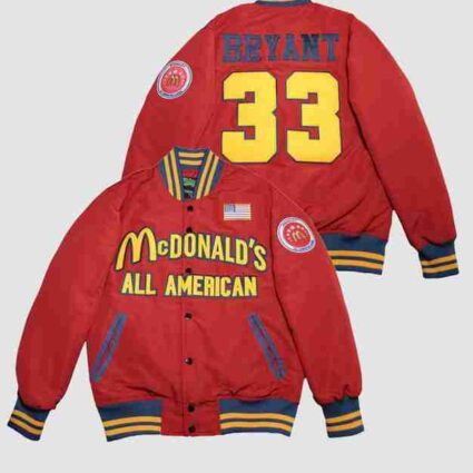 McDonald’s All American Kobe Bryant #33 Varsity Jacket